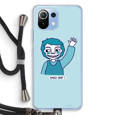 Zwaai: Xiaomi Mi 11 Lite Transparant Hoesje met koord