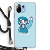 Zwaai: Xiaomi Mi 11 Lite Transparant Hoesje met koord