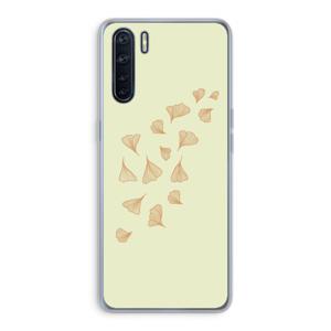 Falling Leaves: Oppo A91 Transparant Hoesje