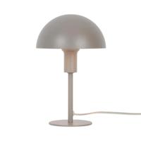 Kleine tafellamp met schakelaar en E14 fitting Nordlux Ellen mini beige 25cm