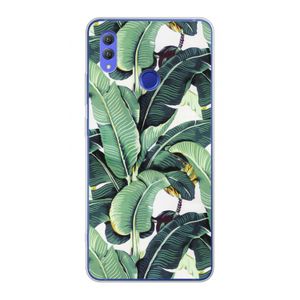 Bananenbladeren: Honor Note 10 Transparant Hoesje