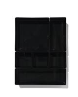 HEMA Lade Organizer 30x22.5x5.5 6-delig Zwart (zwart) - thumbnail