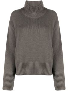 Lisa Yang pull en cachemire Fleur - Gris