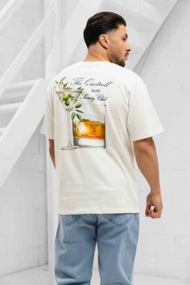 Quotrell Salud T-Shirt Heren Wit/Groen - Maat XL - Kleur: WitGroen | Soccerfanshop
