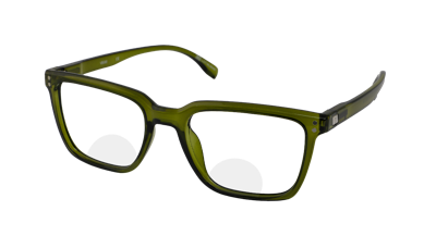 Leesbril Vista Bonita Cubo XL Bifocaal-Army Green-+1.50