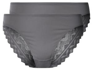 esmara 2 dames slips (Grijs, L (44/46))