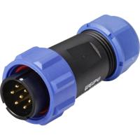 Weipu SP2110 / P 7 II Ronde connector Stekker, recht Totaal aantal polen: 7 Serie (ronde connectoren): SP21 1 stuk(s)