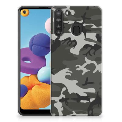 Samsung Galaxy A21 | TPU bumper | Army Light