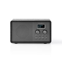 Nedis DAB+ Radio | Tafelmodel | DAB+ / FM | 1.3 " | 4.5 W | Wekker | Zwart | 1 stuks - RDDB5110BK - RDDB5110BK - thumbnail