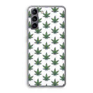 Weed: Samsung Galaxy S21 Transparant Hoesje