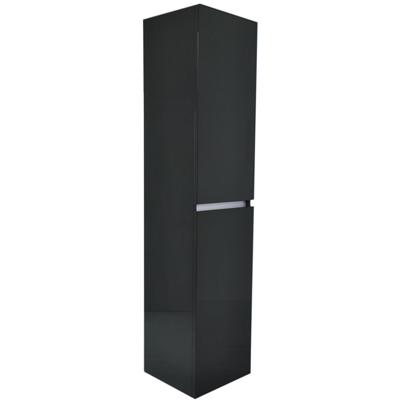 Wiesbaden Vision - Kolomkast - 2 deuren - 160x35x35 - Hoogglans Grijs