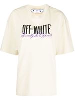 Off-White t-shirt à logo imprimé - Tons neutres