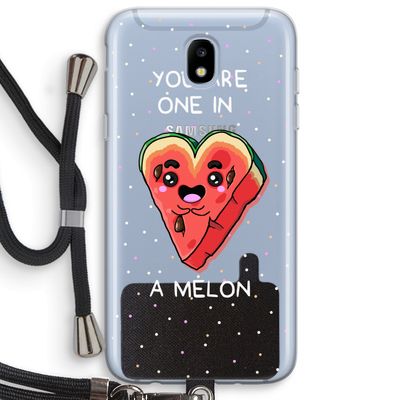 One In A Melon: Samsung Galaxy J5 (2017) Transparant Hoesje met koord