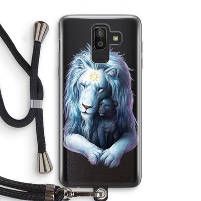 Child Of Light: Samsung Galaxy J8 (2018) Transparant Hoesje met koord