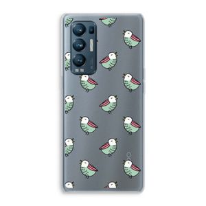 Vogeltjes: Oppo Find X3 Neo Transparant Hoesje