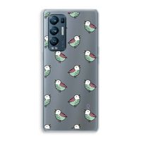 Vogeltjes: Oppo Find X3 Neo Transparant Hoesje