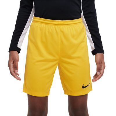 Nike Dri-FIT Park III Voetbalbroekje Kids Geel Zwart