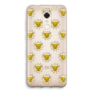 Leeuwenkoppen: Xiaomi Redmi 5 Transparant Hoesje