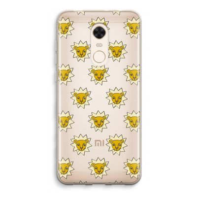 Leeuwenkoppen: Xiaomi Redmi 5 Transparant Hoesje