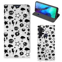 Mobiel BookCase Motorola Moto G Pro Silver Punk