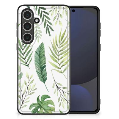 Samsung Galaxy S24 FE Bloemen Hoesje Leaves