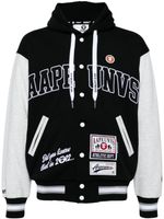 AAPE BY *A BATHING APE® veste bomber à logo appliqué - Noir