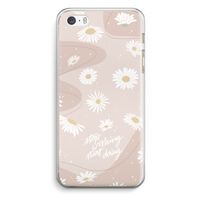 Daydreaming becomes reality: iPhone 5 / 5S / SE Transparant Hoesje