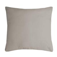 Stof Textile sierkussen Nelson - beige - 40 x 40 cm - bank kussens - polyester