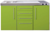 MPS4 150 Groen met koelkast en 4 ladekasten RAI-9535