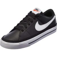 Casual Damessneakers Nike Court Legacy Next Nature Zwart Schoenmaat 39