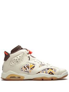 Jordan Kids baskets montantes Air Jordan 6 GS Quai 54 - Blanc