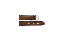 Horlogeband Fossil FS5210 Leder Bruin 22mm