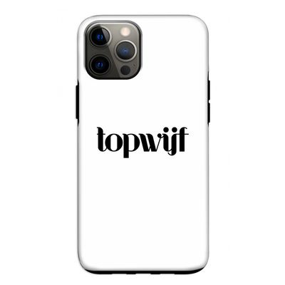Topwijf Wit: iPhone 12 Tough Case