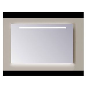 Spiegel Sanicare Q-mirrors 60 x 100 cm Warm White LED Ambi Licht Onder PP Geslepen Sanicare