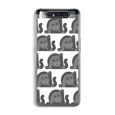 Cats: Samsung Galaxy A80 Transparant Hoesje
