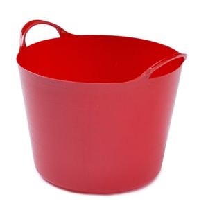 Flexibele emmer - 14 liter - Kunststof - Rood - 32 x 36 x 25 cm