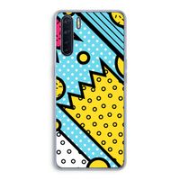 Pop Art #1: Oppo A91 Transparant Hoesje