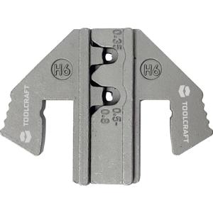 TOOLCRAFT PLE-0H6 Krimp-onderdelen Delphi Weather-Pack Krimpbereik: 0.35 tot 0.8 mm² Geschikt voor merk: TOOLCRAFT PZ-500