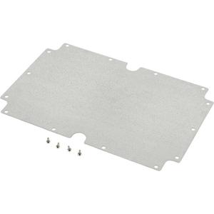 Hammond Electronics 1554XPL Montageplaat Staal Staal (l x b x h) 300 x 200 x 1 mm 1 stuk(s)