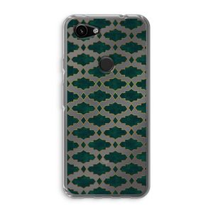 Moroccan tiles: Google Pixel 3a Transparant Hoesje