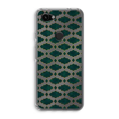 Moroccan tiles: Google Pixel 3a Transparant Hoesje