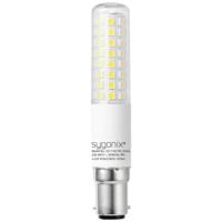 Sygonix SY-5275994 LED-lamp Energielabel E (A - G) B15d Batterij 9 W = 75 W Warmwit (Ø x h) 18 mm x 101 mm Dimbaar 1 stuk(s)