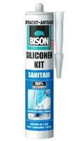 Bison Siliconenkit Sanitair Antraciet Crt 300Ml*12 Nl - 6307652 - 6307652