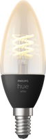 Philips Hue Filamentlamp White kaarslamp E14 Losse lamp - thumbnail