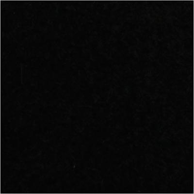 Creativ Company Fleece, l: 125 cm, b: 150 cm, 200 gr, zwart, 1 stuk