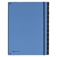 Sorteermap Pagna Trend A4 12 tabs lichtblauw