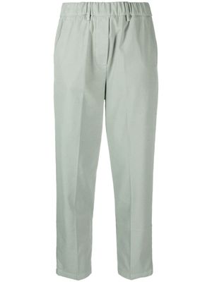 Alysi pantalon en coton à coupe droite - Vert