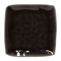 Vierkant bord Toscane - zwart - 20x20 cm - thumbnail