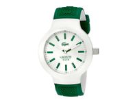 Lacoste horlogeband 2010816 / LC-61-1-29-2350 Rubber Groen 16mm