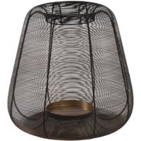 PTMD windlicht jaden xl zwart 40 cm | 2 stuks